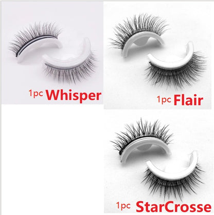 Repeated Glue-free Self-adhesive False Eyelashes Natural Style