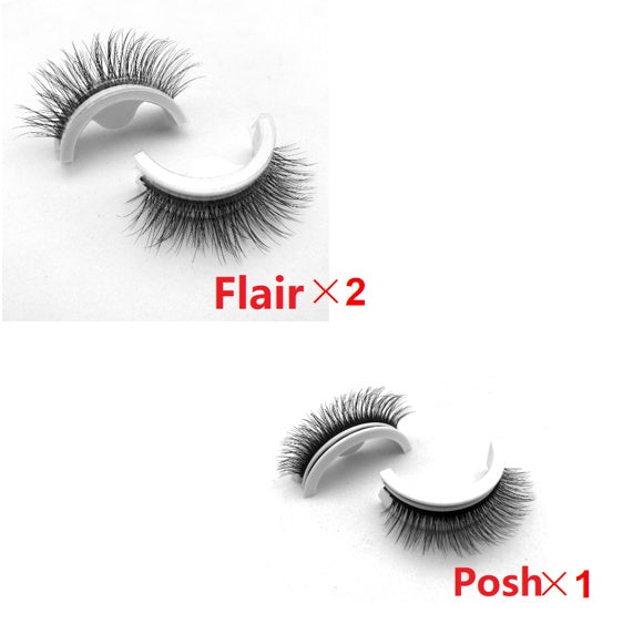 Repeated Glue-free Self-adhesive False Eyelashes Natural Style