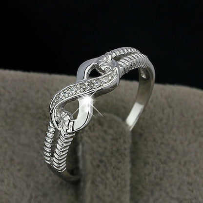 Creative Diamond 8 Ring