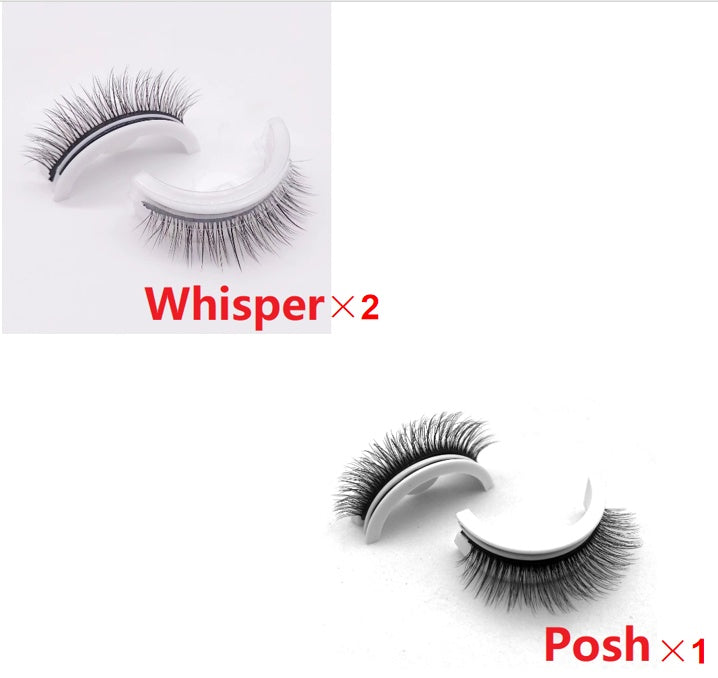 Repeated Glue-free Self-adhesive False Eyelashes Natural Style