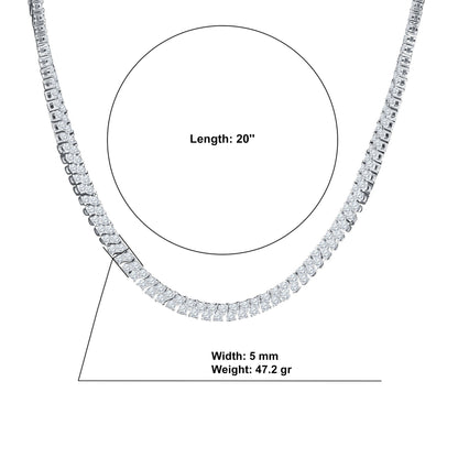 BUXOM STERLING SILVER 5MM CHAIN I 9220832