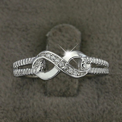 Creative Diamond 8 Ring