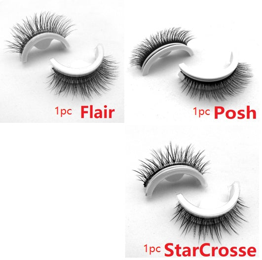 Repeated Glue-free Self-adhesive False Eyelashes Natural Style