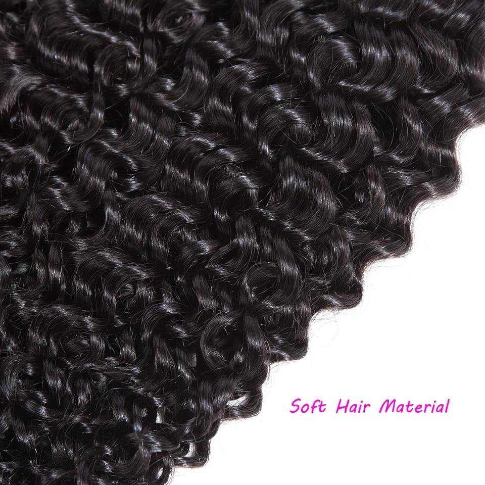 BeuMAX 10A Grade 3/4 Bundles Kinky Curly Brazilian Human Hair