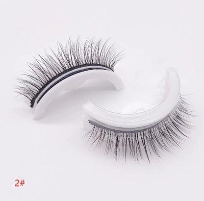 Repeated Glue-free Self-adhesive False Eyelashes Natural Style