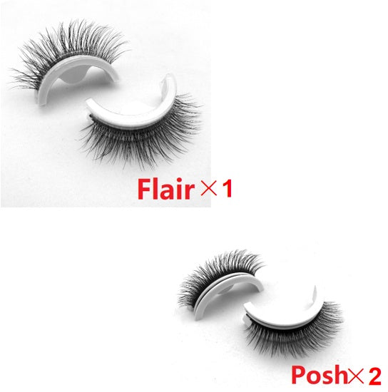 Repeated Glue-free Self-adhesive False Eyelashes Natural Style