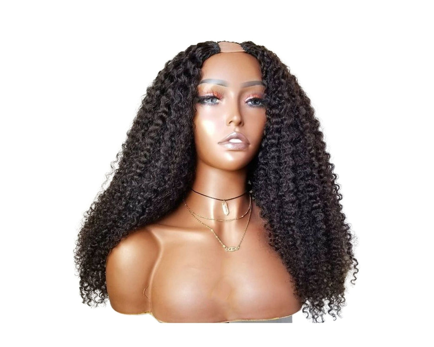 U Part Wig Deep Wave Human Hair Wigs For Black Women Brazilian Remy Ha