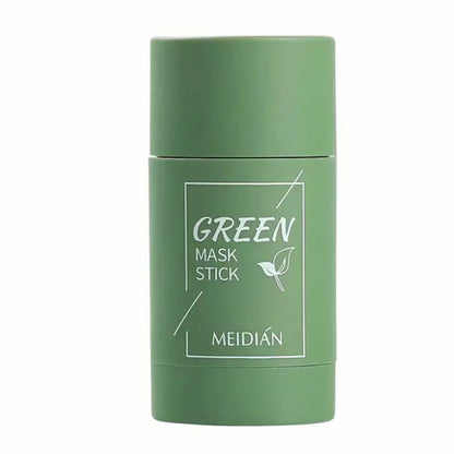 Green Tea/Eggplant Purifying Clay Stick Mask, Face Moisturizes Oil