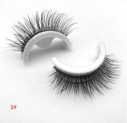 Repeated Glue-free Self-adhesive False Eyelashes Natural Style