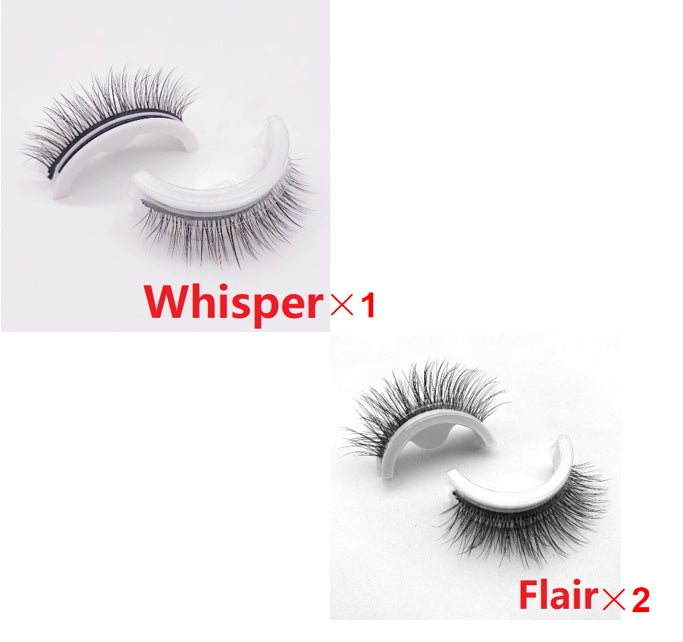 Repeated Glue-free Self-adhesive False Eyelashes Natural Style