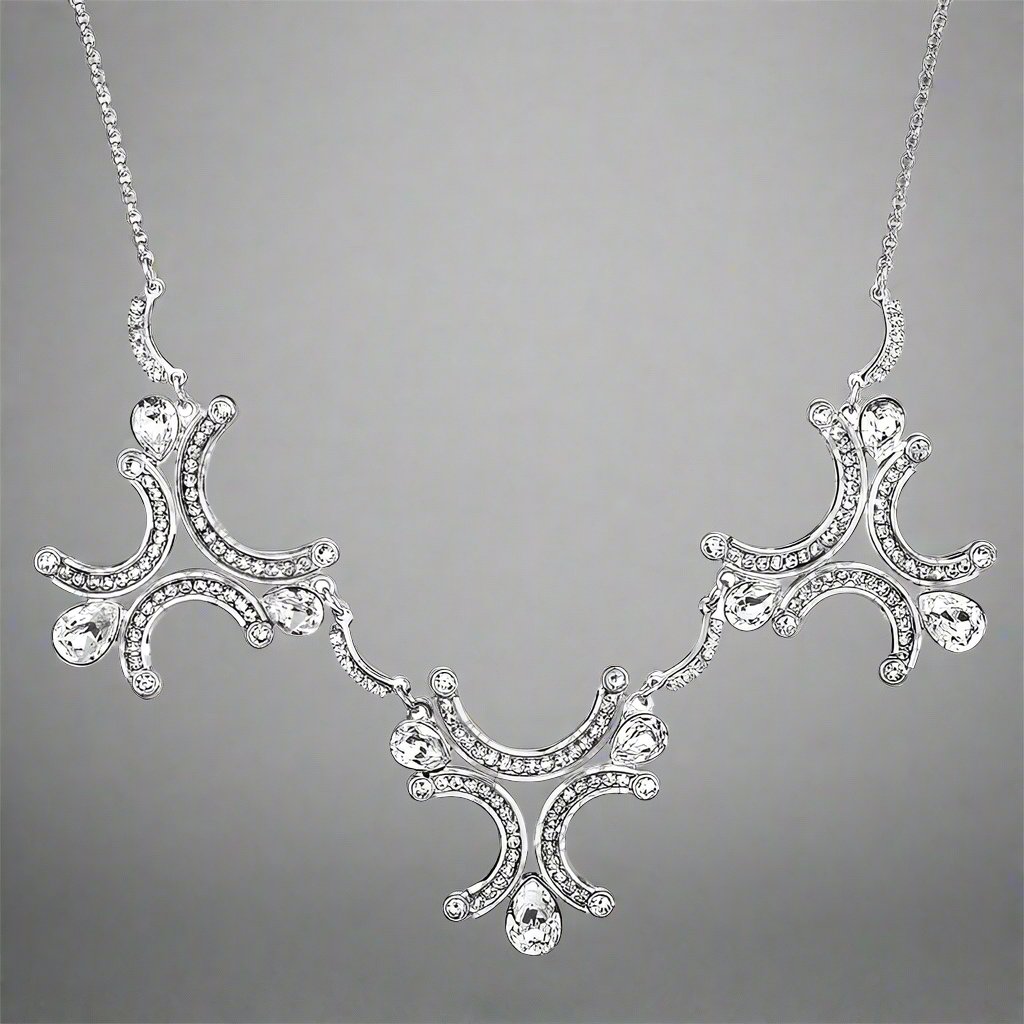 Crystal Necklace - Angel Wings