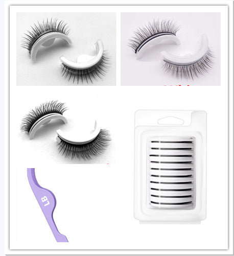 Repeated Glue-free Self-adhesive False Eyelashes Natural Style