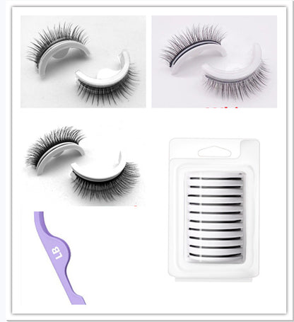 Repeated Glue-free Self-adhesive False Eyelashes Natural Style