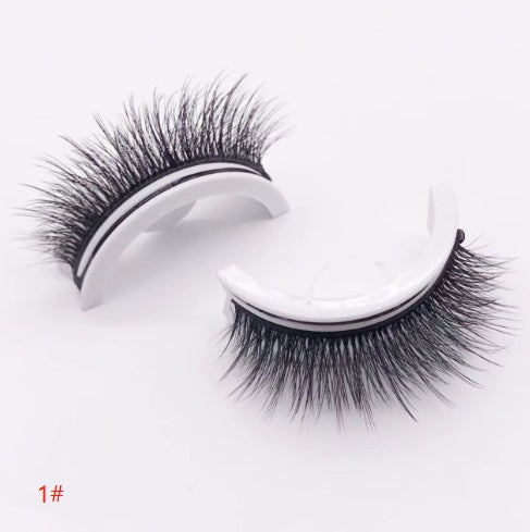 Repeated Glue-free Self-adhesive False Eyelashes Natural Style