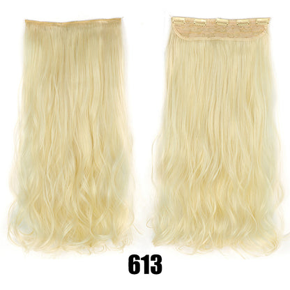 Women's Big Wavy Long Curly Hair Extensions Are Naturally Fluffy And No Trace