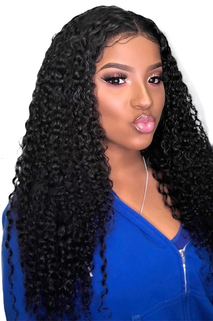 BeuMax 4x4 Kinky Curly 5x5 Lace Closure wig 6x6 Human Hair Wigs