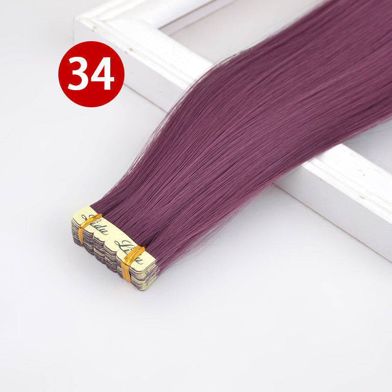 Seamless Hair Extension Highlight Color Hair Extension