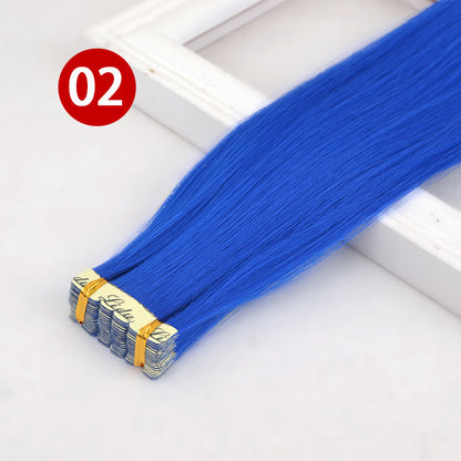 Seamless Hair Extension Highlight Color Hair Extension