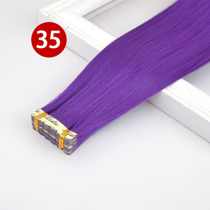Seamless Hair Extension Highlight Color Hair Extension