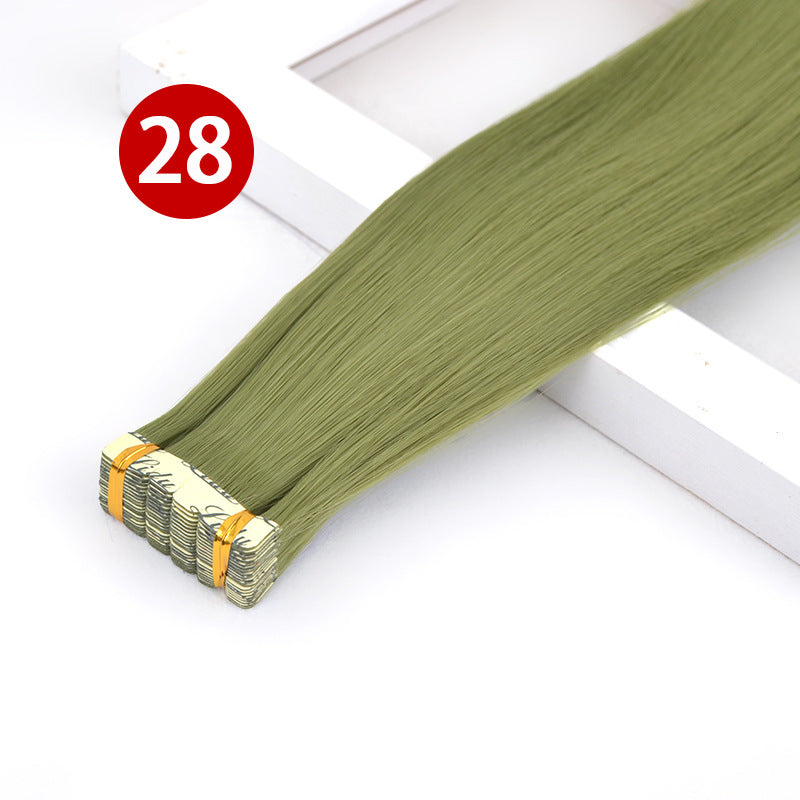 Seamless Hair Extension Highlight Color Hair Extension