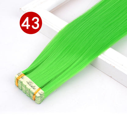 Seamless Hair Extension Highlight Color Hair Extension