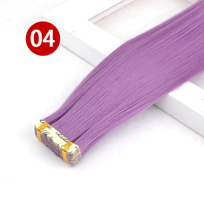 Seamless Hair Extension Highlight Color Hair Extension