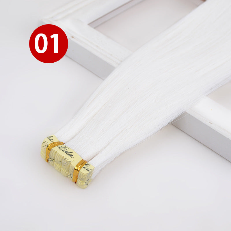 Seamless Hair Extension Highlight Color Hair Extension