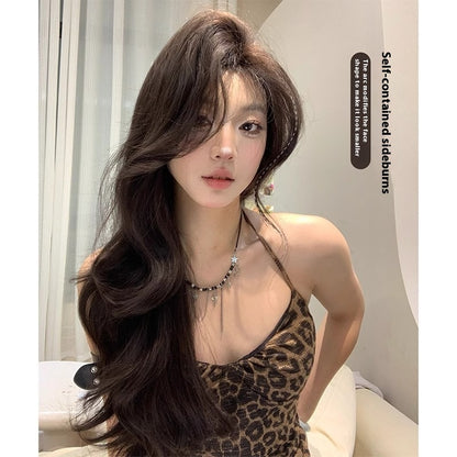 Female Full Head Daily Internet Celebrity Long Curly Wig