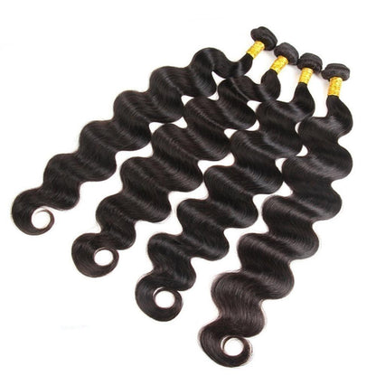 BeuMax 10A Grade 3/4 Body Wave Bundles with 2x6 Closure Brazilian Hair