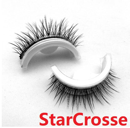 Repeated Glue-free Self-adhesive False Eyelashes Natural Style