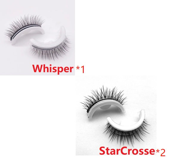 Repeated Glue-free Self-adhesive False Eyelashes Natural Style