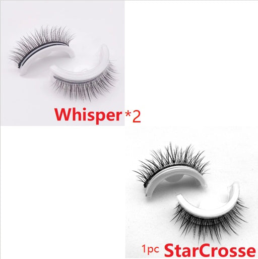 Repeated Glue-free Self-adhesive False Eyelashes Natural Style