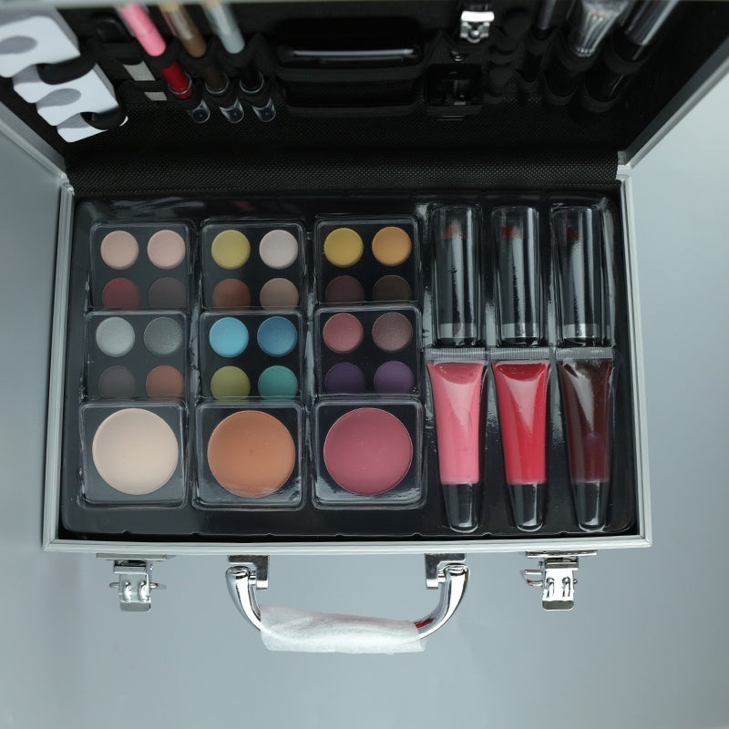 All In One Makeup Set Eyeshadow Palette Lip Gloss Blush Makeup Kit