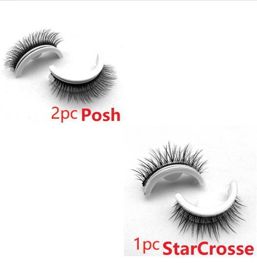 Repeated Glue-free Self-adhesive False Eyelashes Natural Style