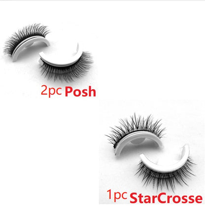 Repeated Glue-free Self-adhesive False Eyelashes Natural Style