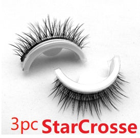 Repeated Glue-free Self-adhesive False Eyelashes Natural Style