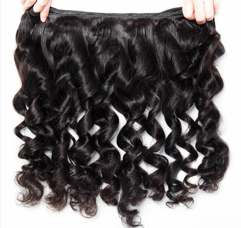 BeuMax 10A Grade 3/4 Loose Wave  Bundles with 4x4 Closure Brazilian