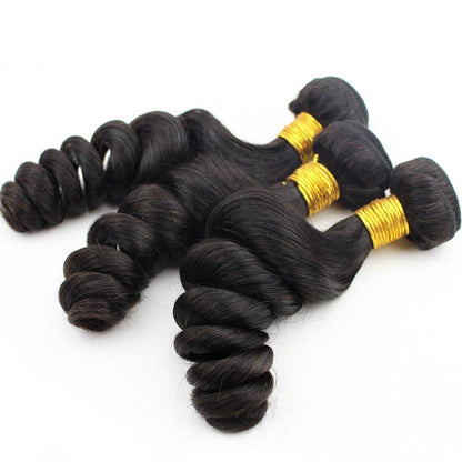 BeuMax 10A Grade 3/4 Loose Wave  Bundles with 4x4 Closure Brazilian