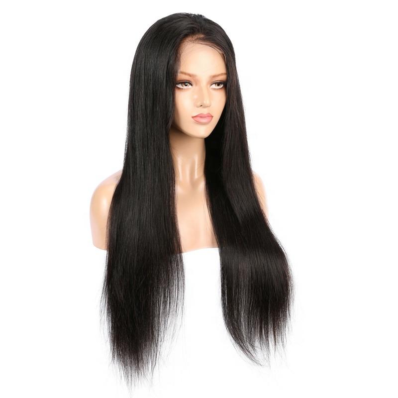 Beumax 13x6 Straight Lace Frontal Human Hair Wigs