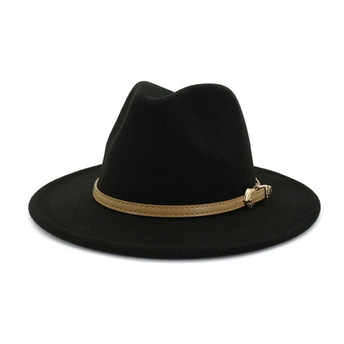 2020 Autumn Winter Women Men Wool Felt Panama Hat Jazz Fedora Bowler