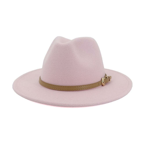 2020 Autumn Winter Women Men Wool Felt Panama Hat Jazz Fedora Bowler