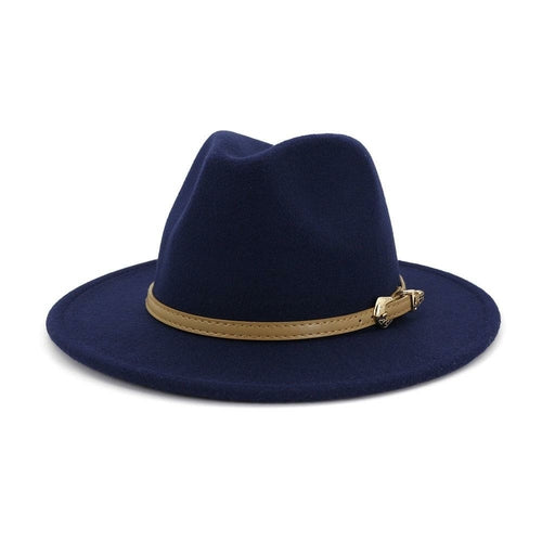 2020 Autumn Winter Women Men Wool Felt Panama Hat Jazz Fedora Bowler
